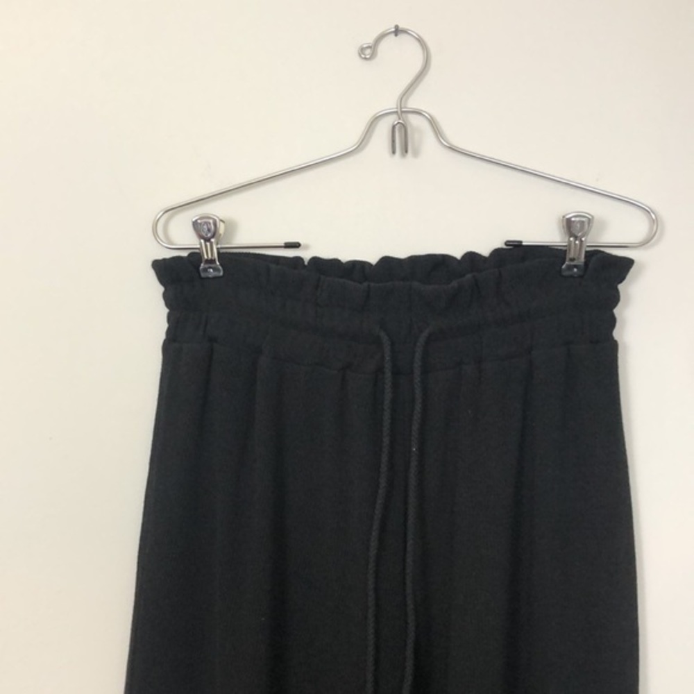 Maverick Collection - Wide Leg Stretchy Knit Trousers SIZE L
